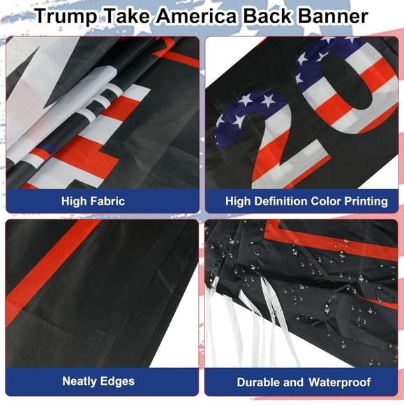 Trump Banner 2024 - Picture 3 of 6